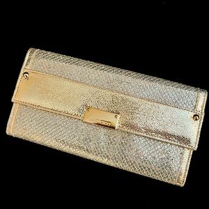 JIMMY CHOO Ubai Clutch “perfect party companion”